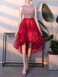 Sequin Patchwork Tulle Evening Party Dress