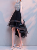 Sequin Patchwork Tulle Evening Party Dress