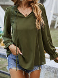 Solid color solid color top comfortable shirt