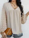 Solid color top Elegant comfortable Shirt