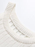 Camisole cropped knitted bottoming Vest