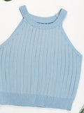 Camisole cropped knitted bottoming Vest