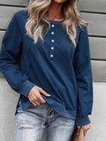 Casual Top Pullover Long Sleeve Sweatshirt